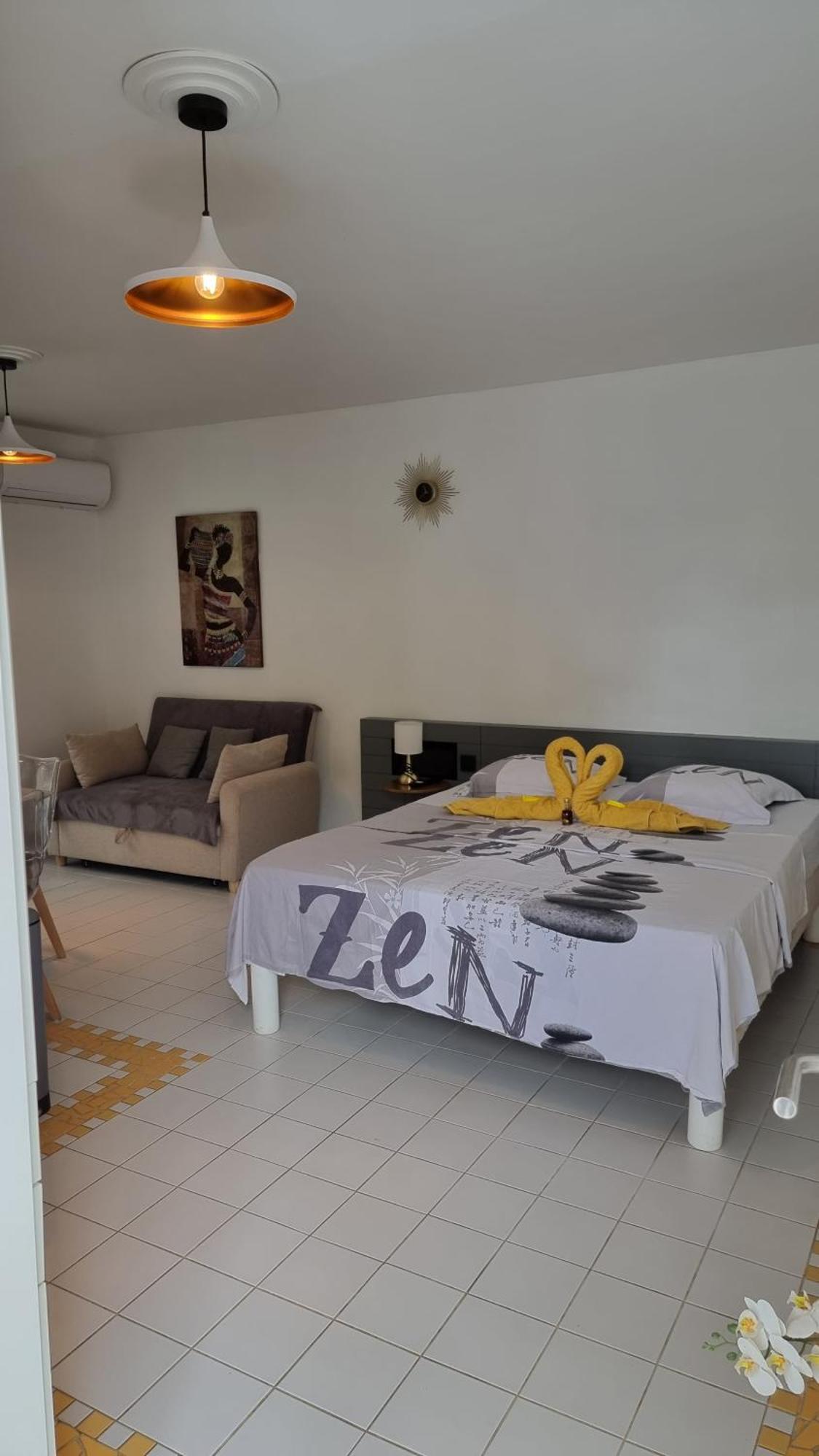 Studio Beachside Paradise Avec Citerne Tampon- Residence Manganao Сен-Франсуа Екстер'єр фото